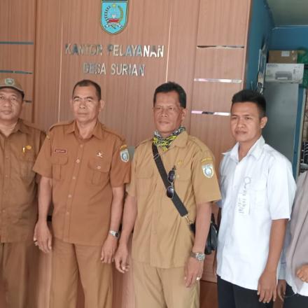 Kunjungan Dinas Sosial Kabupaten Banjar Untuk Verifikasi Rutilahu di Desa Surian